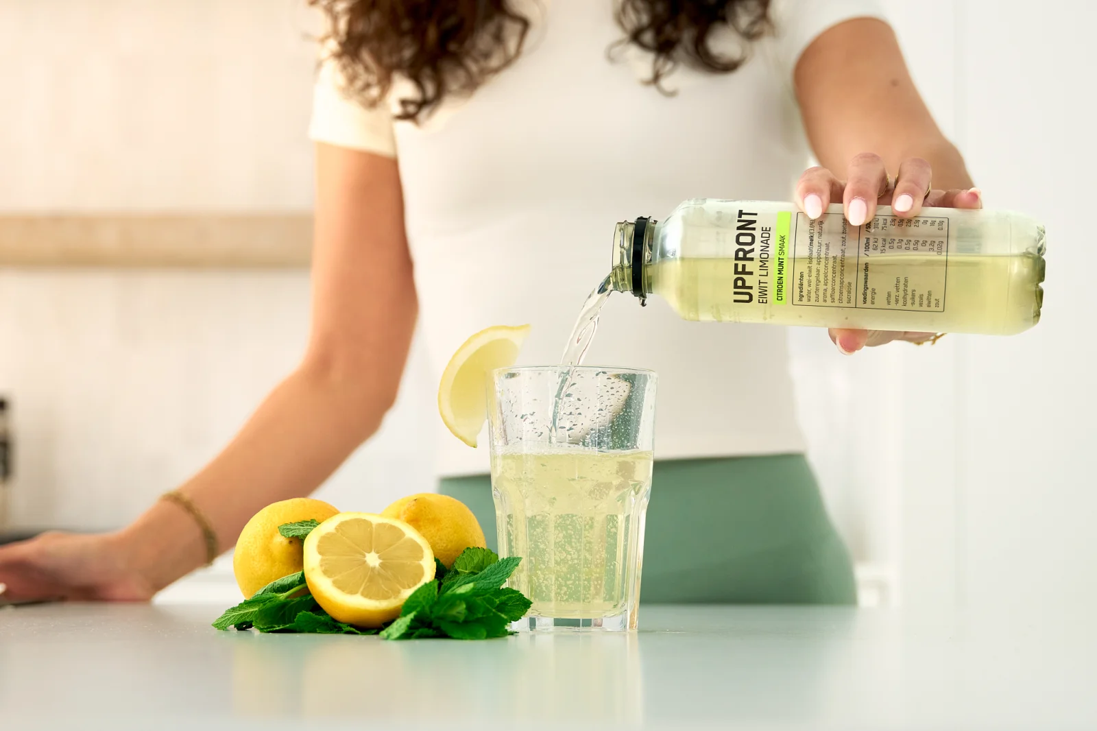Upfront Eiwit Limonade