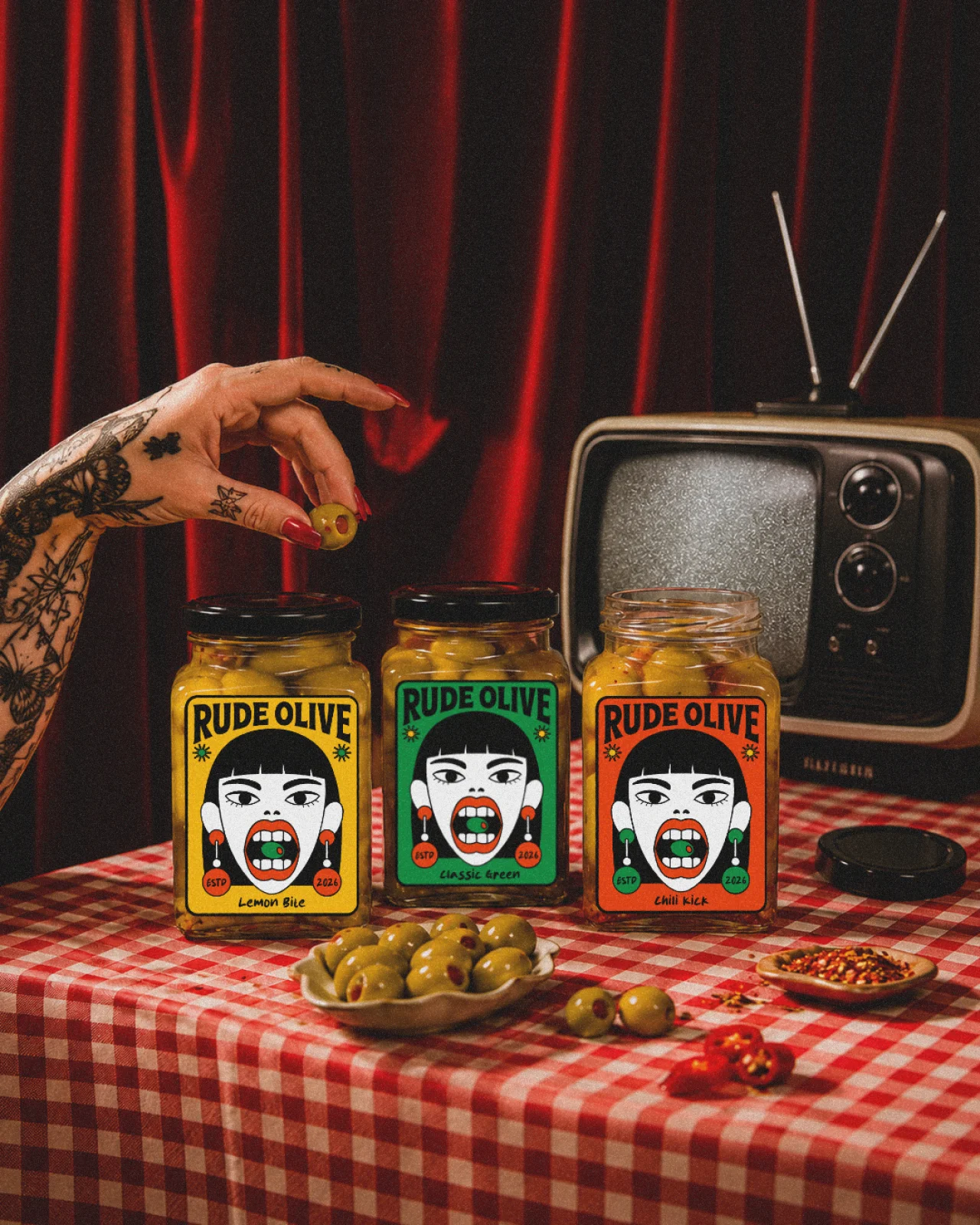 Rude Olive -  Brand Identity