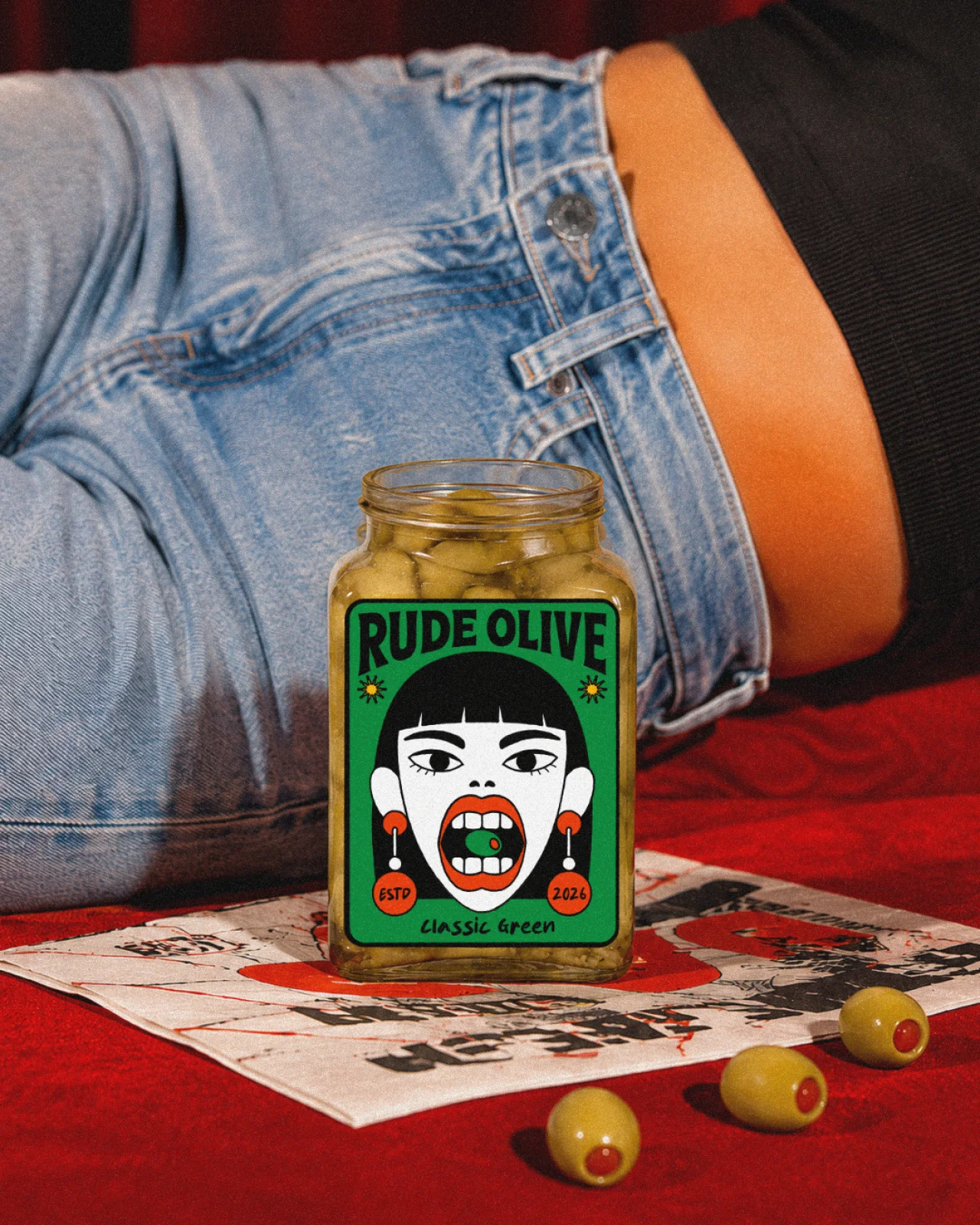 Rude Olive -  Brand Identity