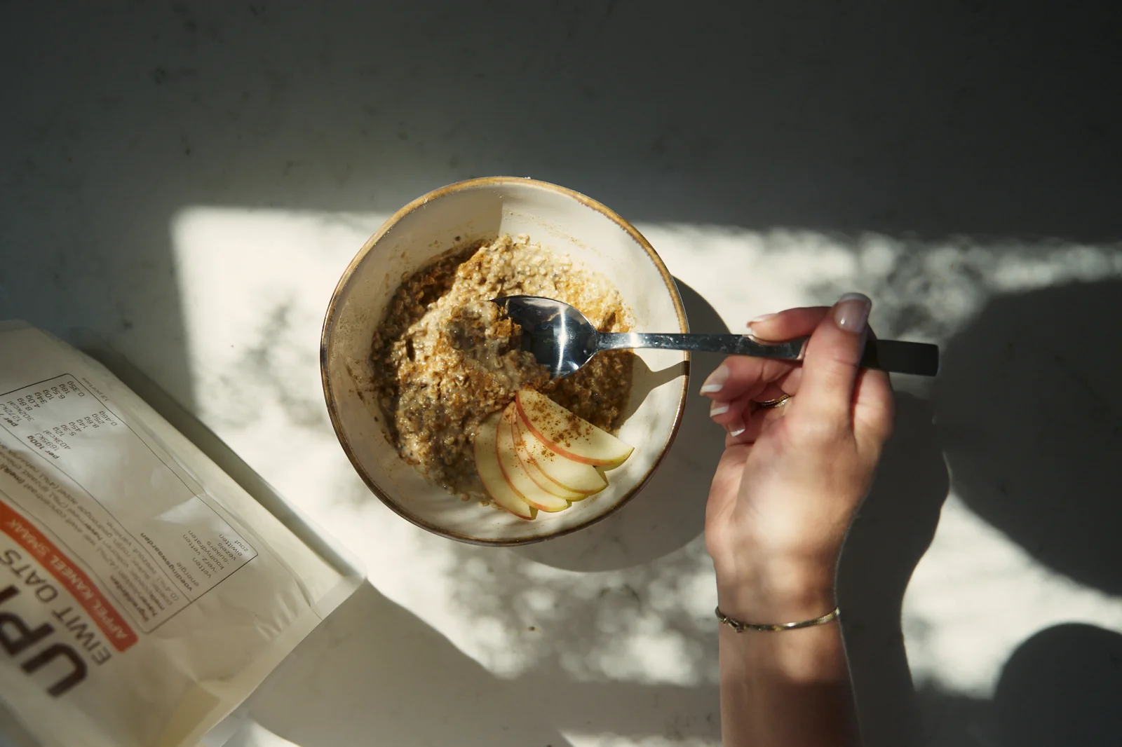 Upfront Eiwit Oats Appel Kaneel 