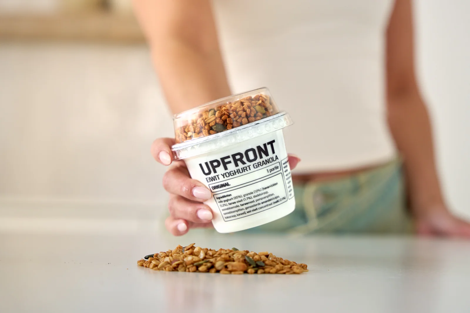 Upfront yoghurt cups