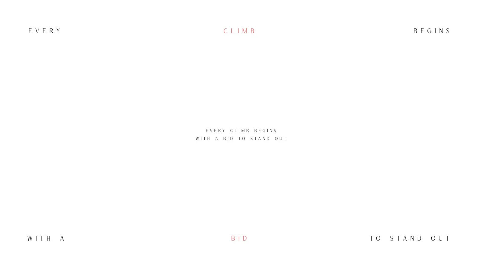 Portfolio Climbid Studio