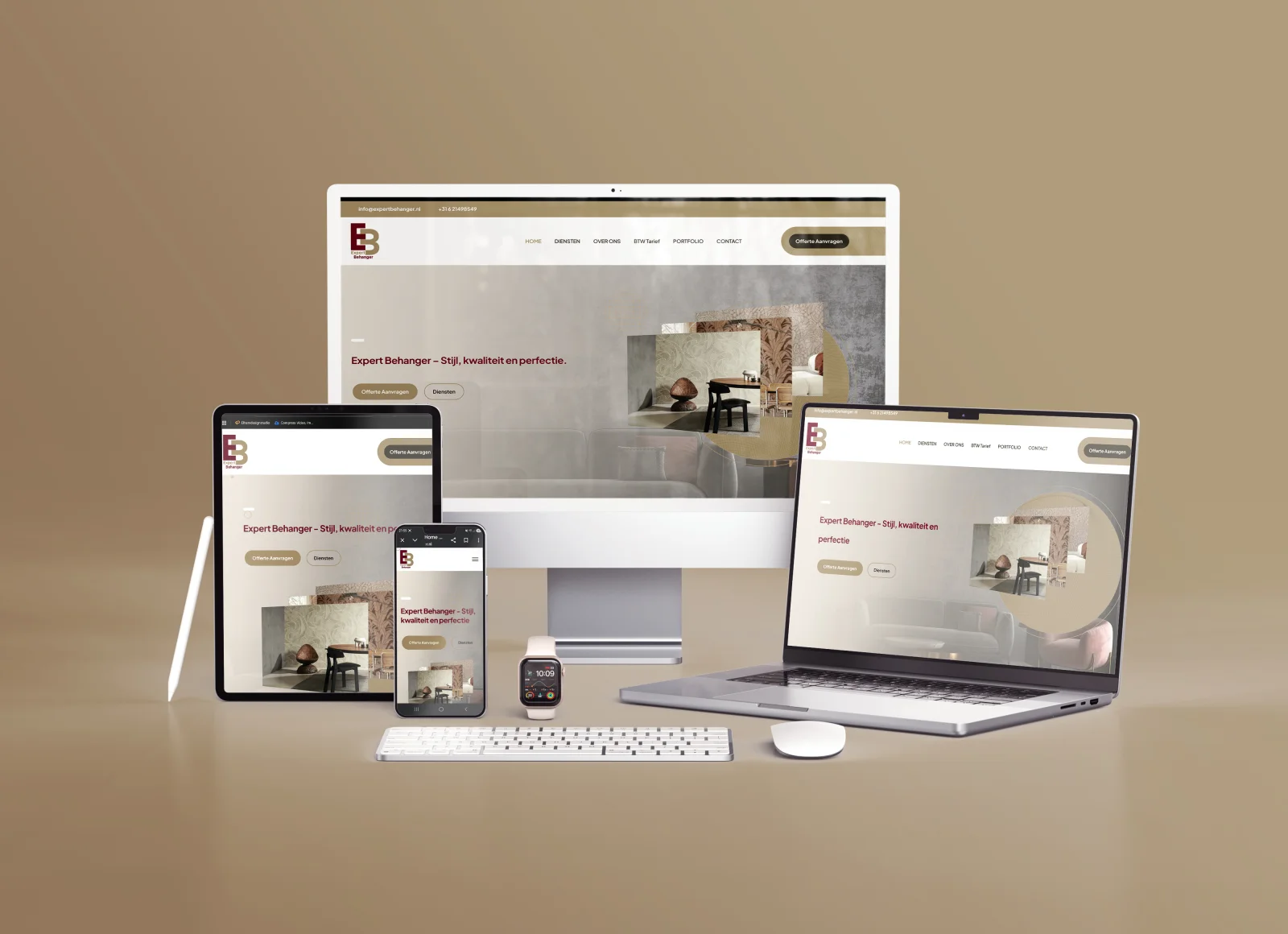  Expert Behanger | Premium Brand Identity & Websitee