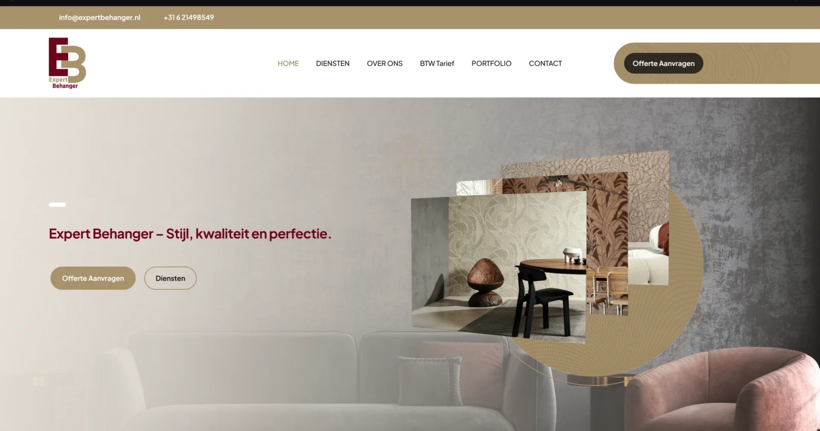  Expert Behanger | Premium Brand Identity & Websitee
