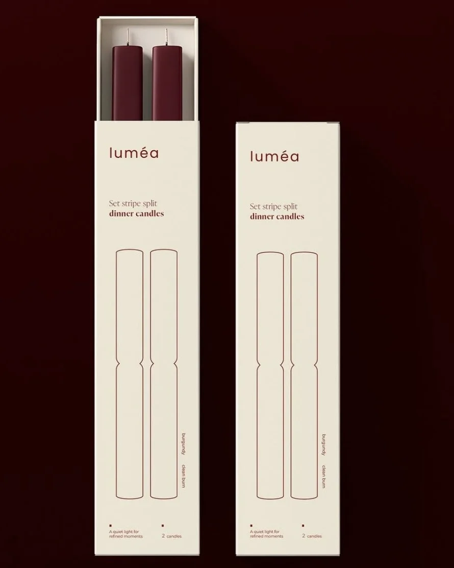 Packaging Design for Luméa