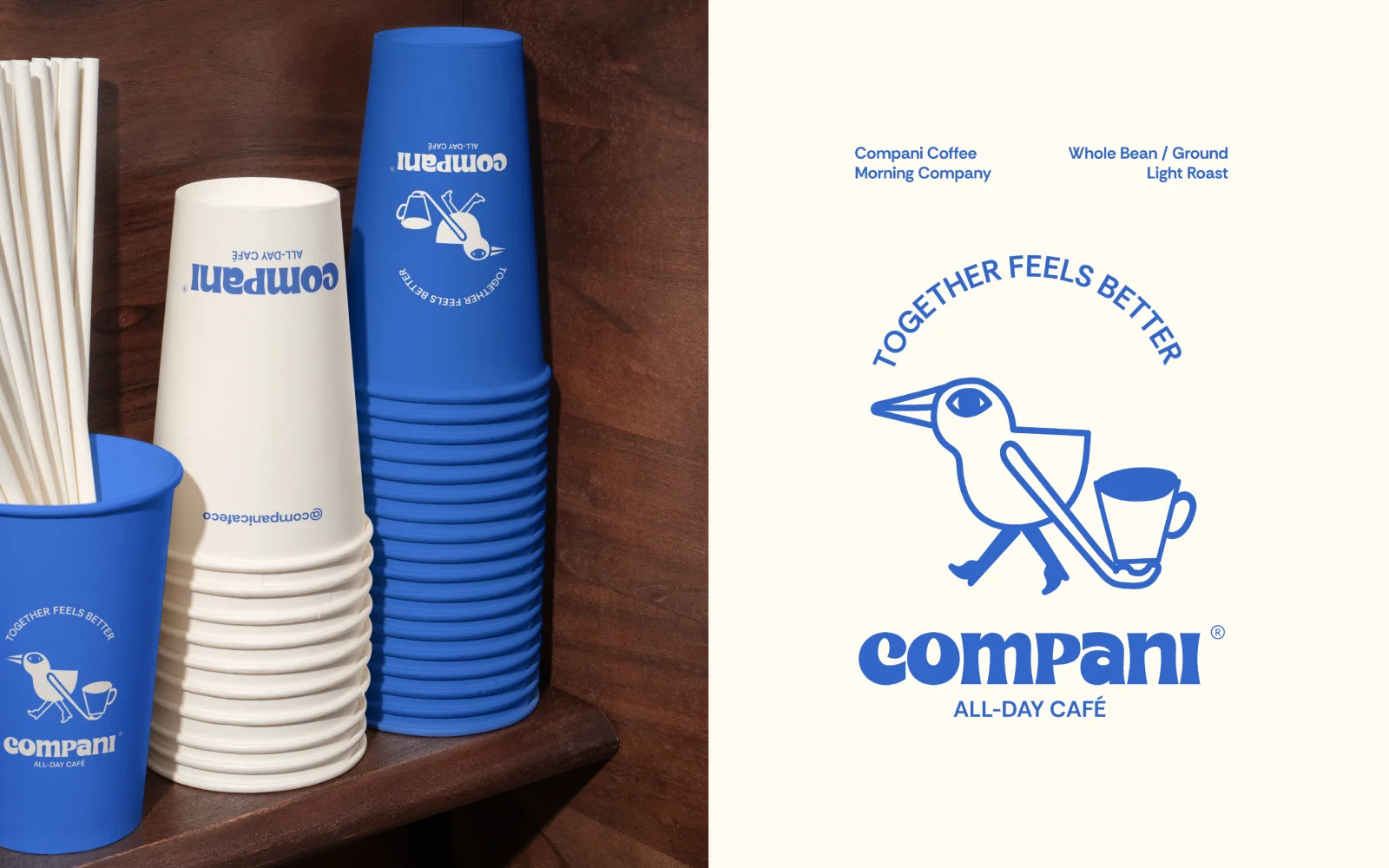 Compani - Cafe (Brand Identity)