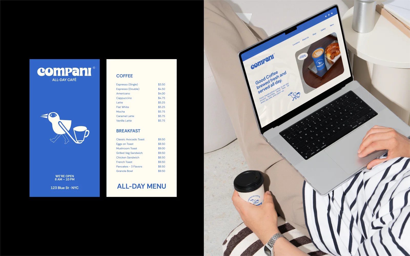  Compani - Cafe (Brand Identity)