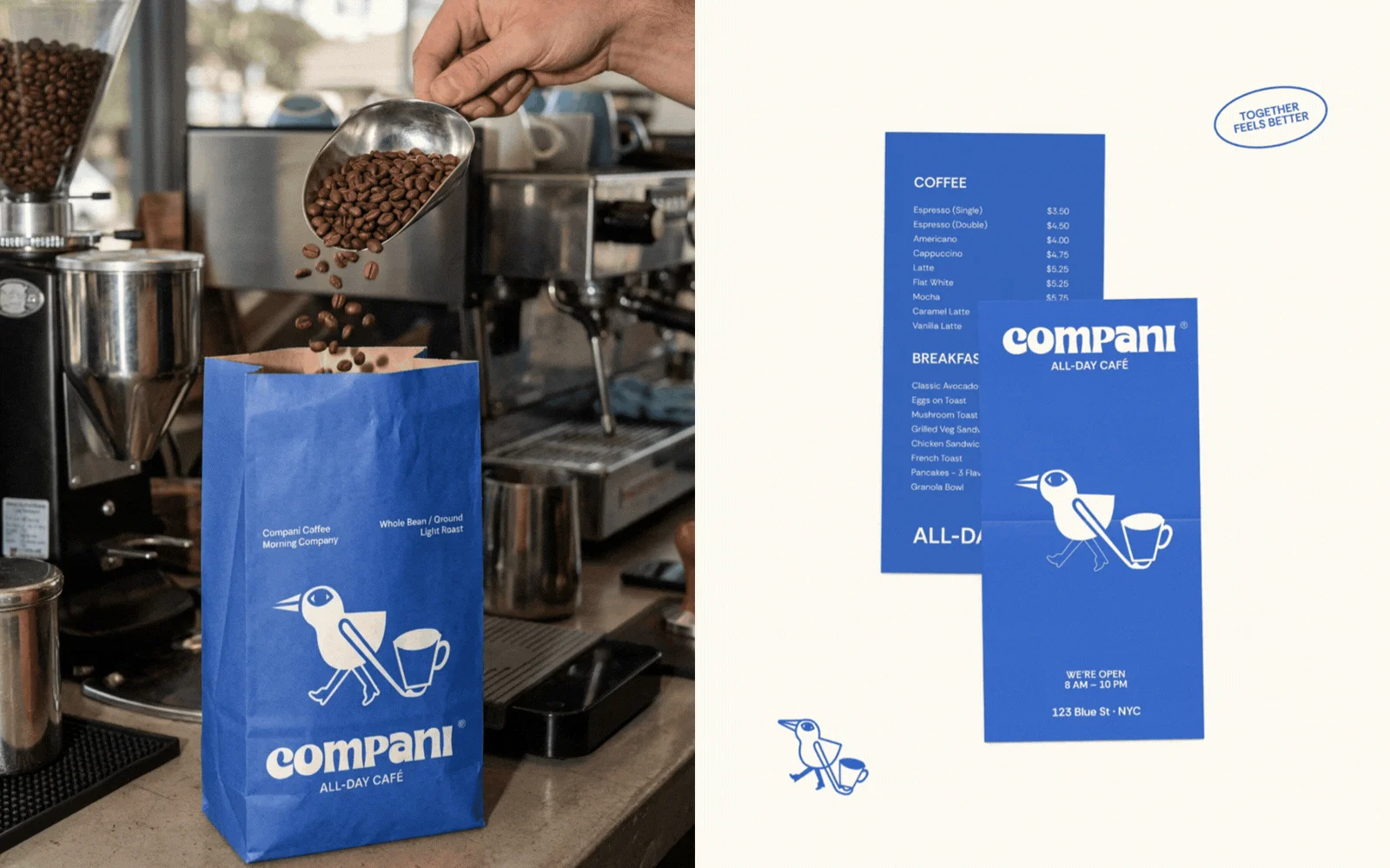  Compani - Cafe (Brand Identity)