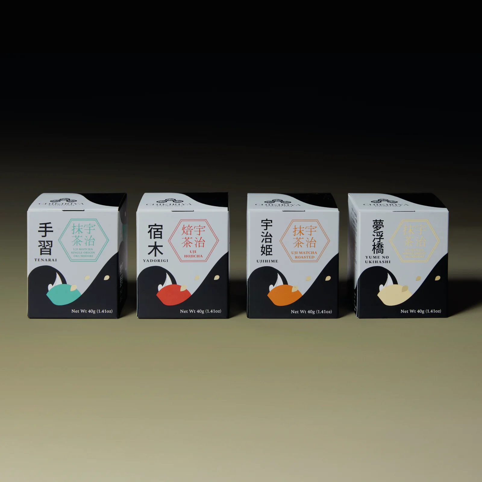 Tales of Uji Premium Uji tea collection packaging