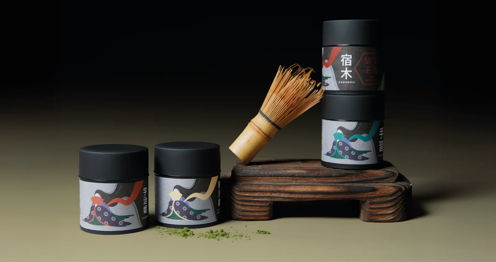 Tales of Uji Premium Uji tea collection packaging
