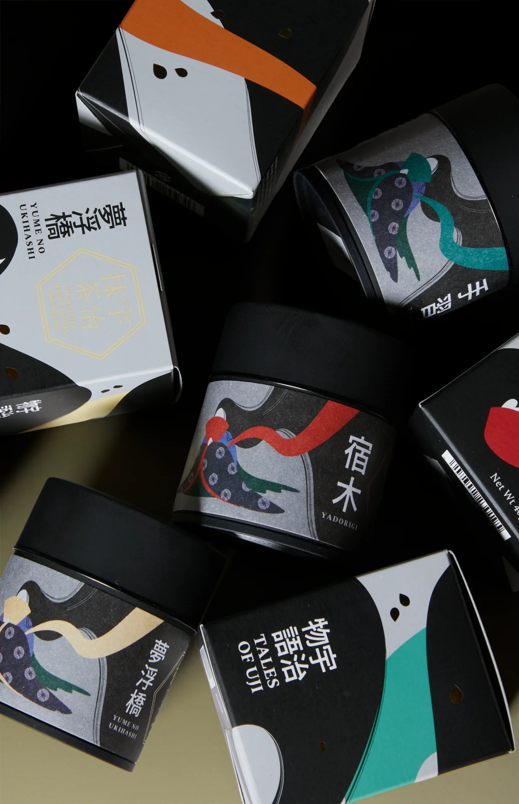 Tales of Uji Premium Uji tea collection packaging