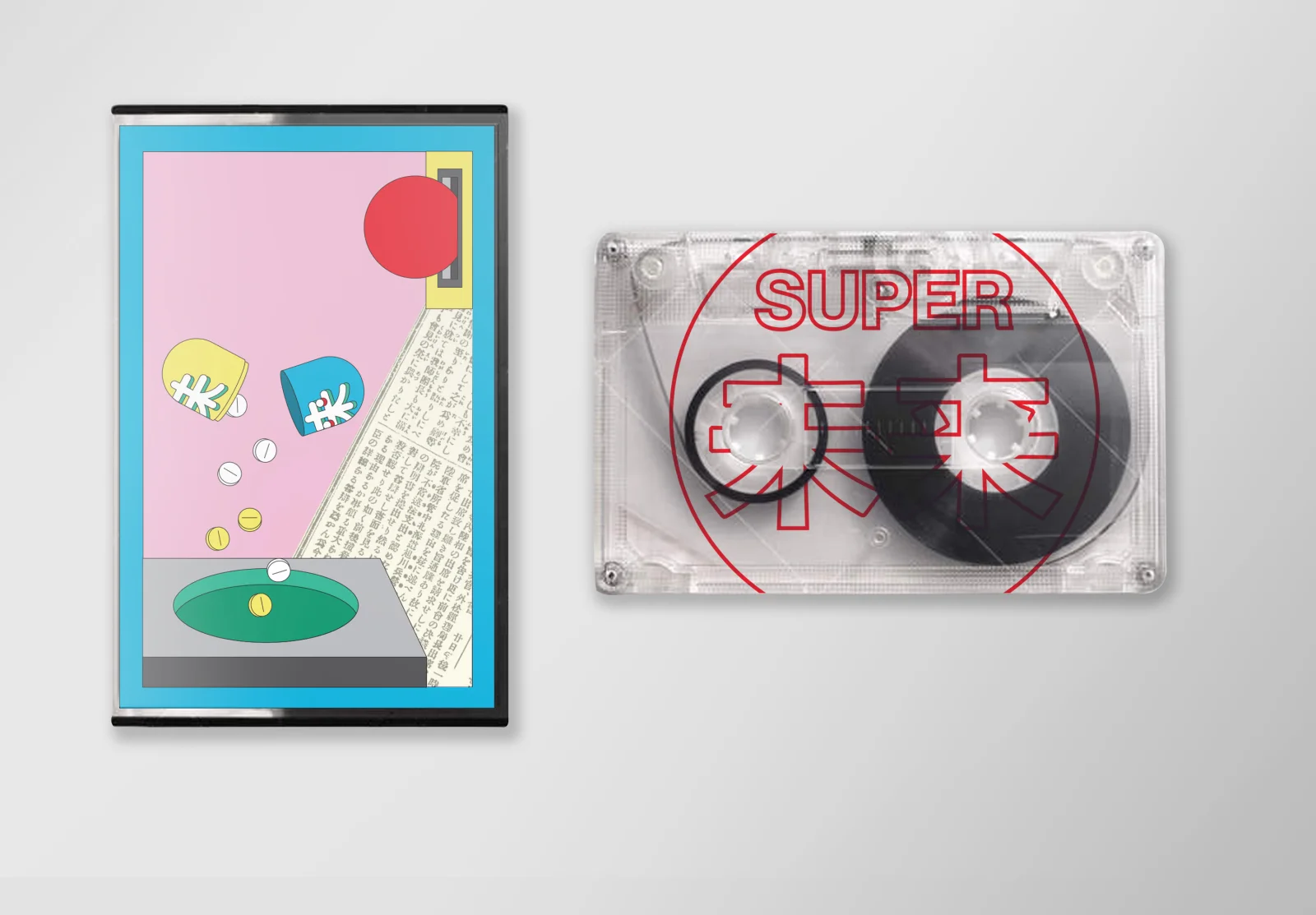 Super Future Album Tape Cover Illustration