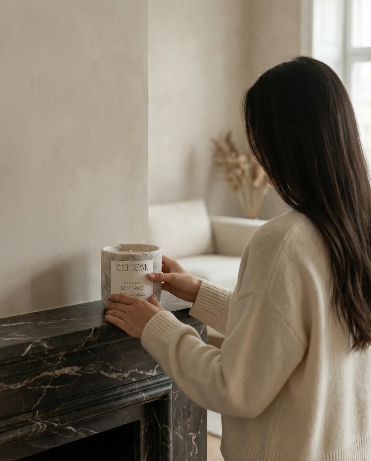 Set Tone | Sustainable Candle | Brand Identity | Packaging Design | Social Media Templates