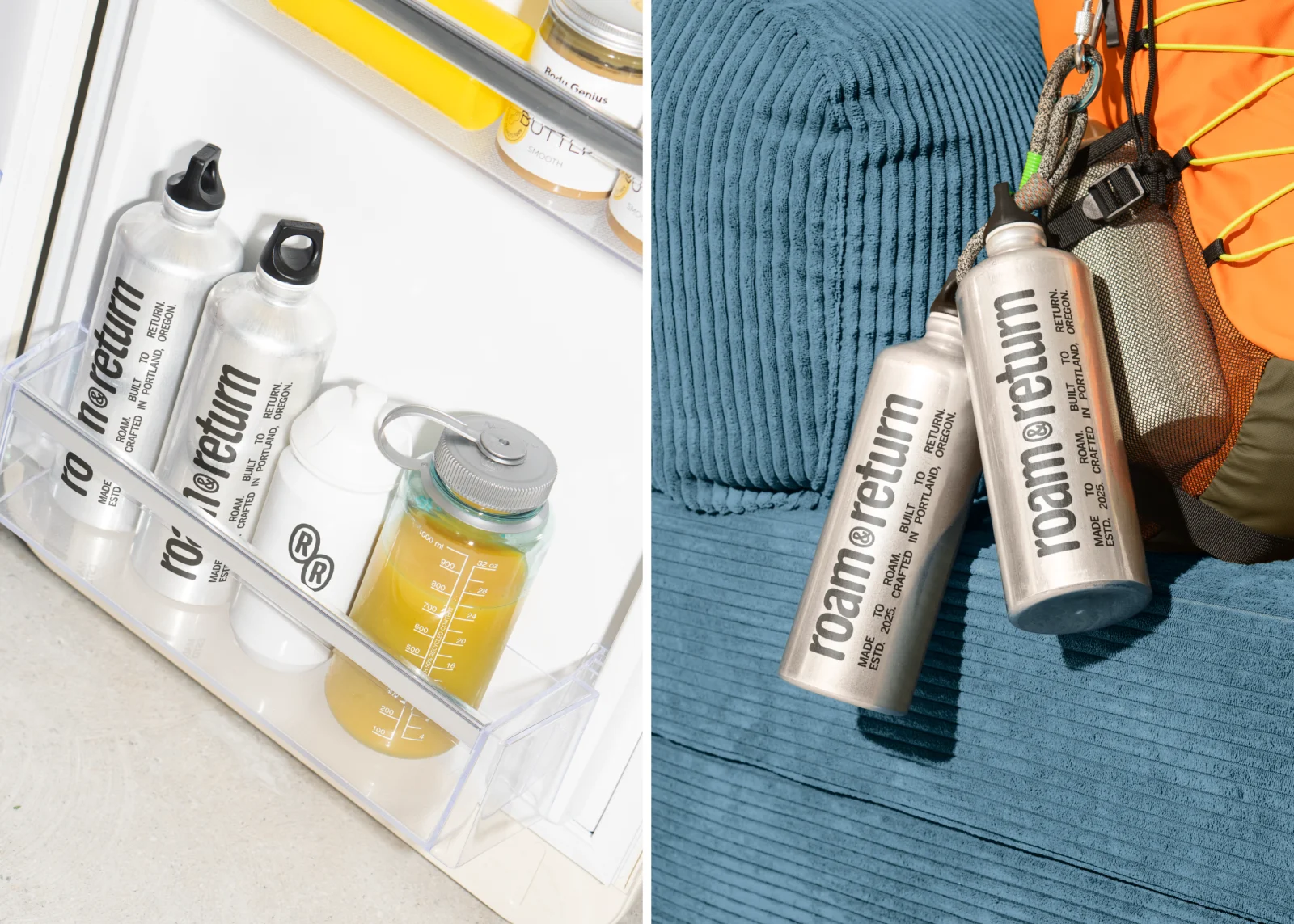 Roam & Return | Outdoor Apparel | Brand Identity & Product Label Design