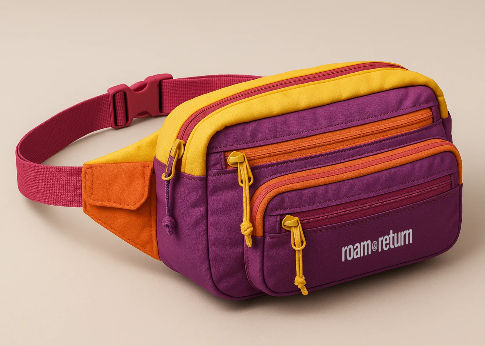 Roam & Return | Outdoor Apparel | Brand Identity & Product Label Design