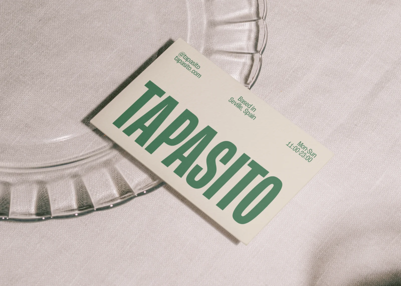 Tapasito | Tapas Bar | Brand Identity | Menu Design