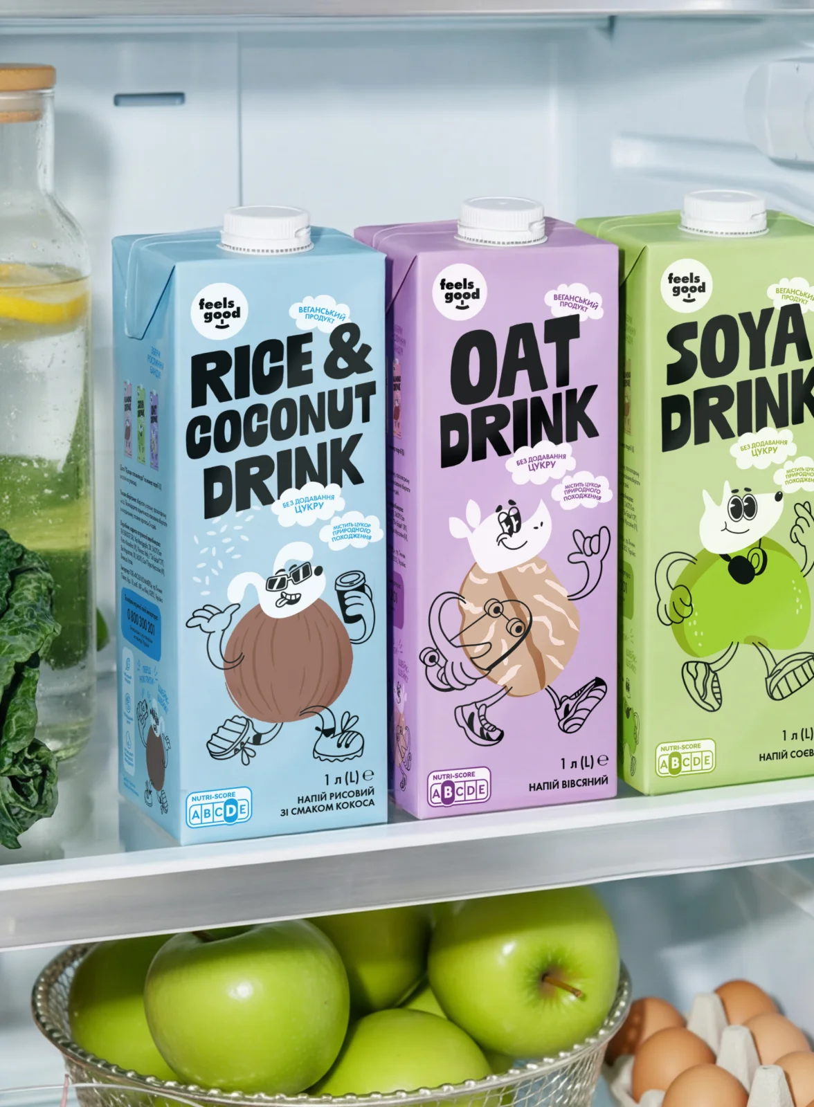 Packaging Design for Plant-Based Drinks