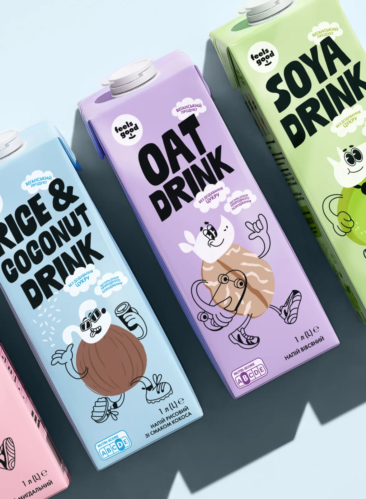 Packaging Design for Plant-Based Drinks