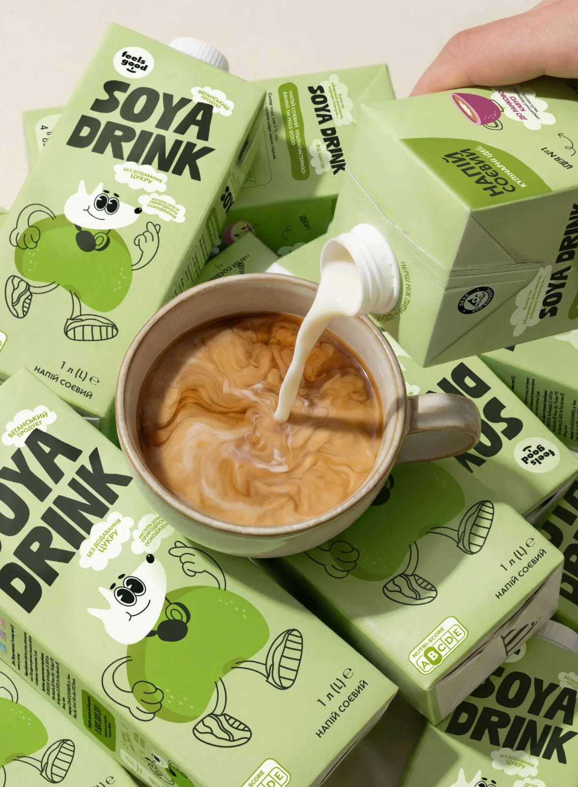 Packaging Design for Plant-Based Drinks