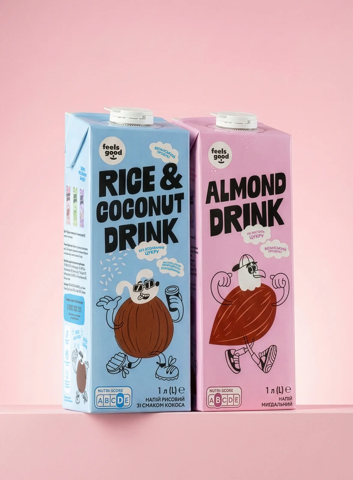 Packaging Design for Plant-Based Drinks
