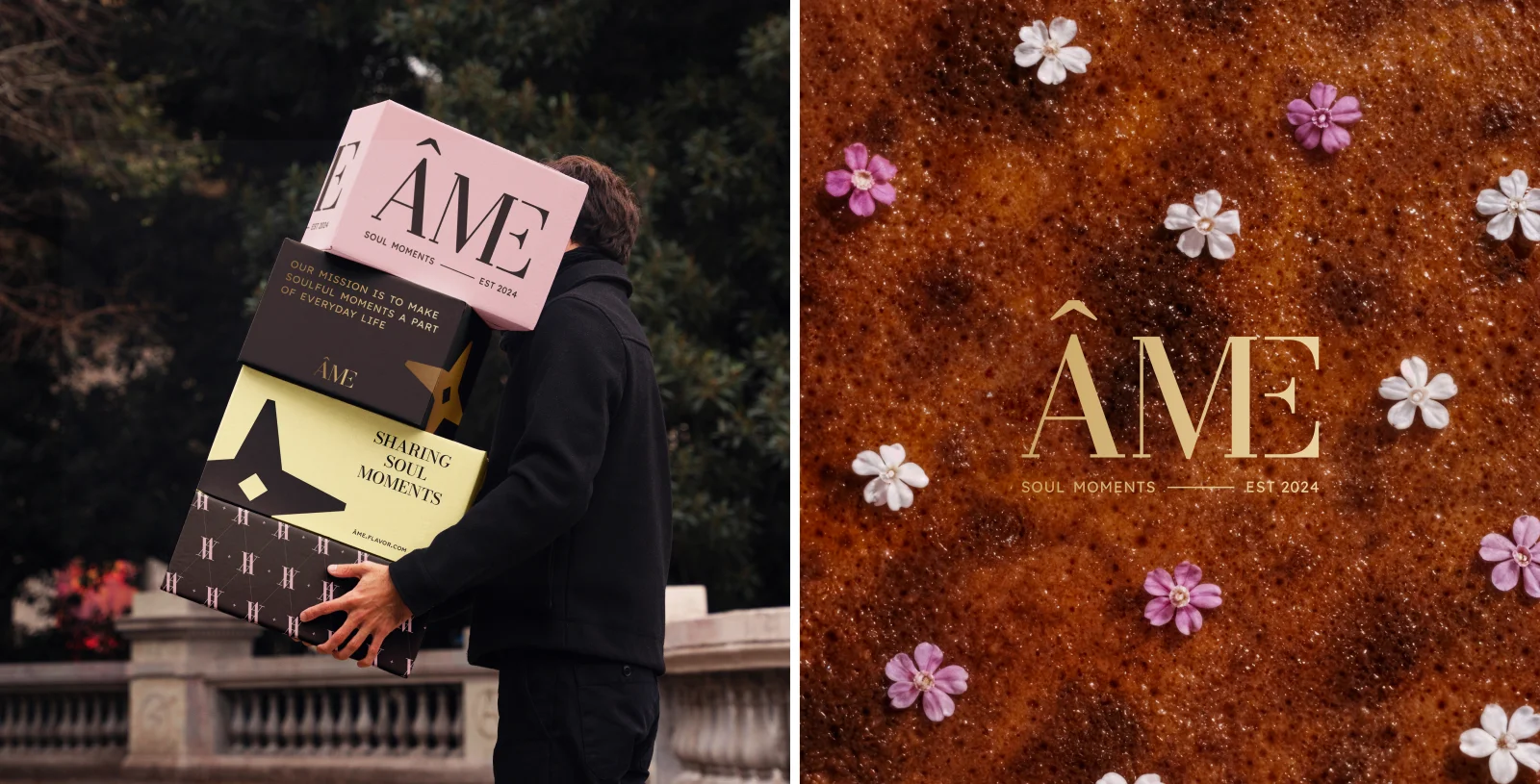 ÂME — Brand Identity for a Café-Bakery in Cannes