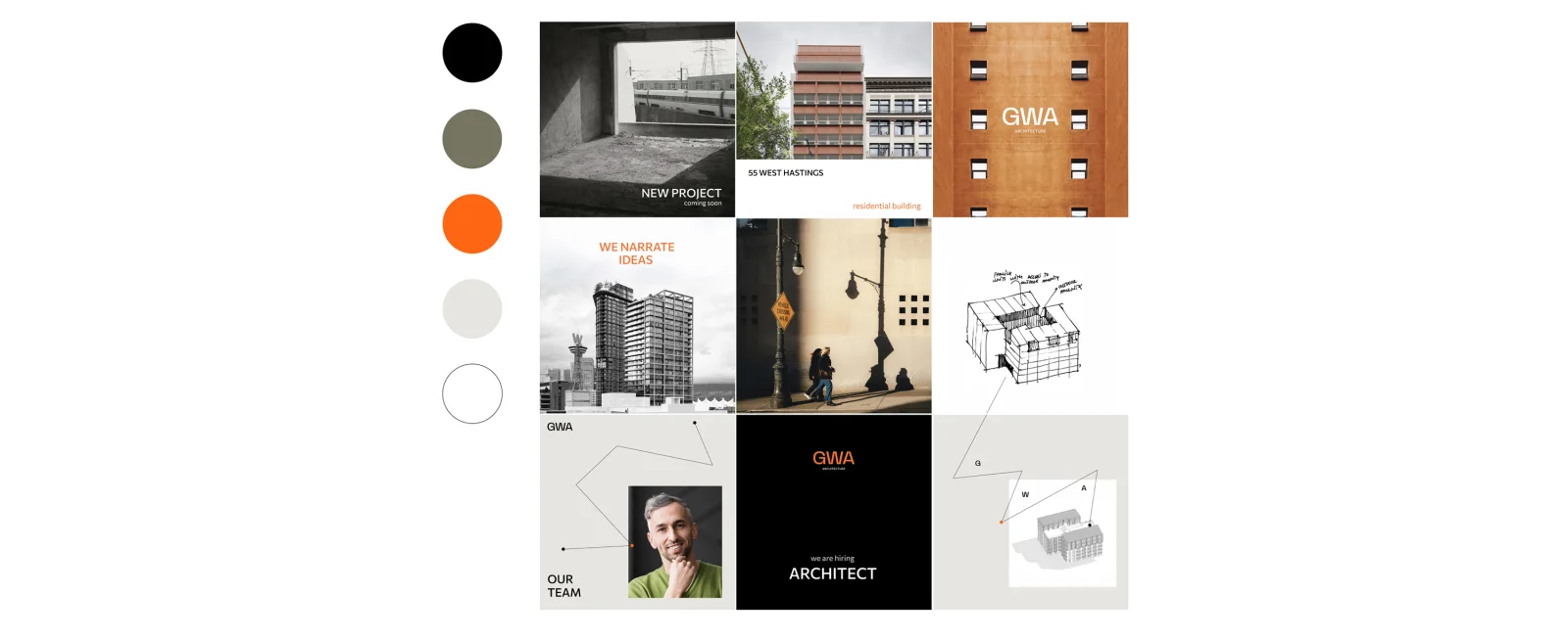 GWA Architecture — Branding & Identity