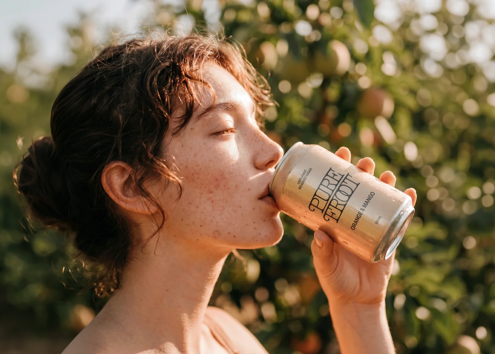Pure Froot | Organic Juice Brand Identity | Can Design
