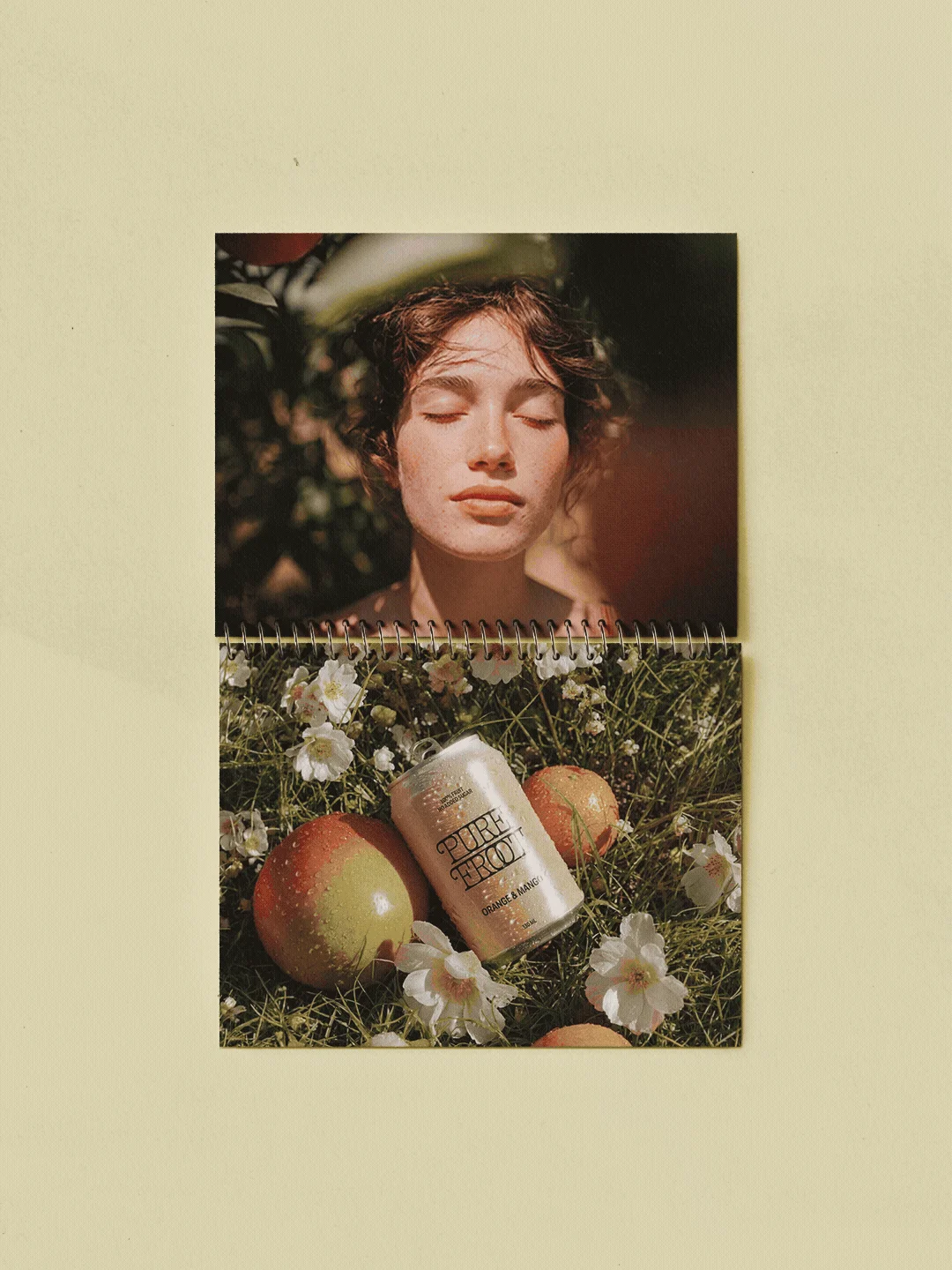 Pure Froot | Organic Juice Brand Identity | Can Design